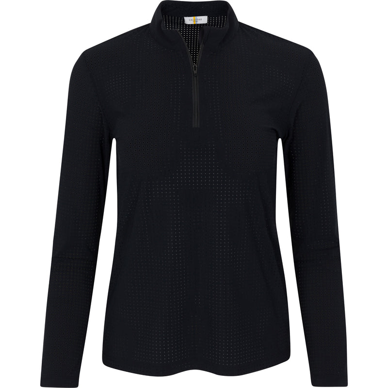The Perforated Performance Quarter Zip | Breathable Equestrian & Sport Shirt