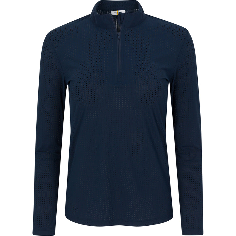 The Perforated Performance Quarter Zip | Breathable Equestrian & Sport Shirt